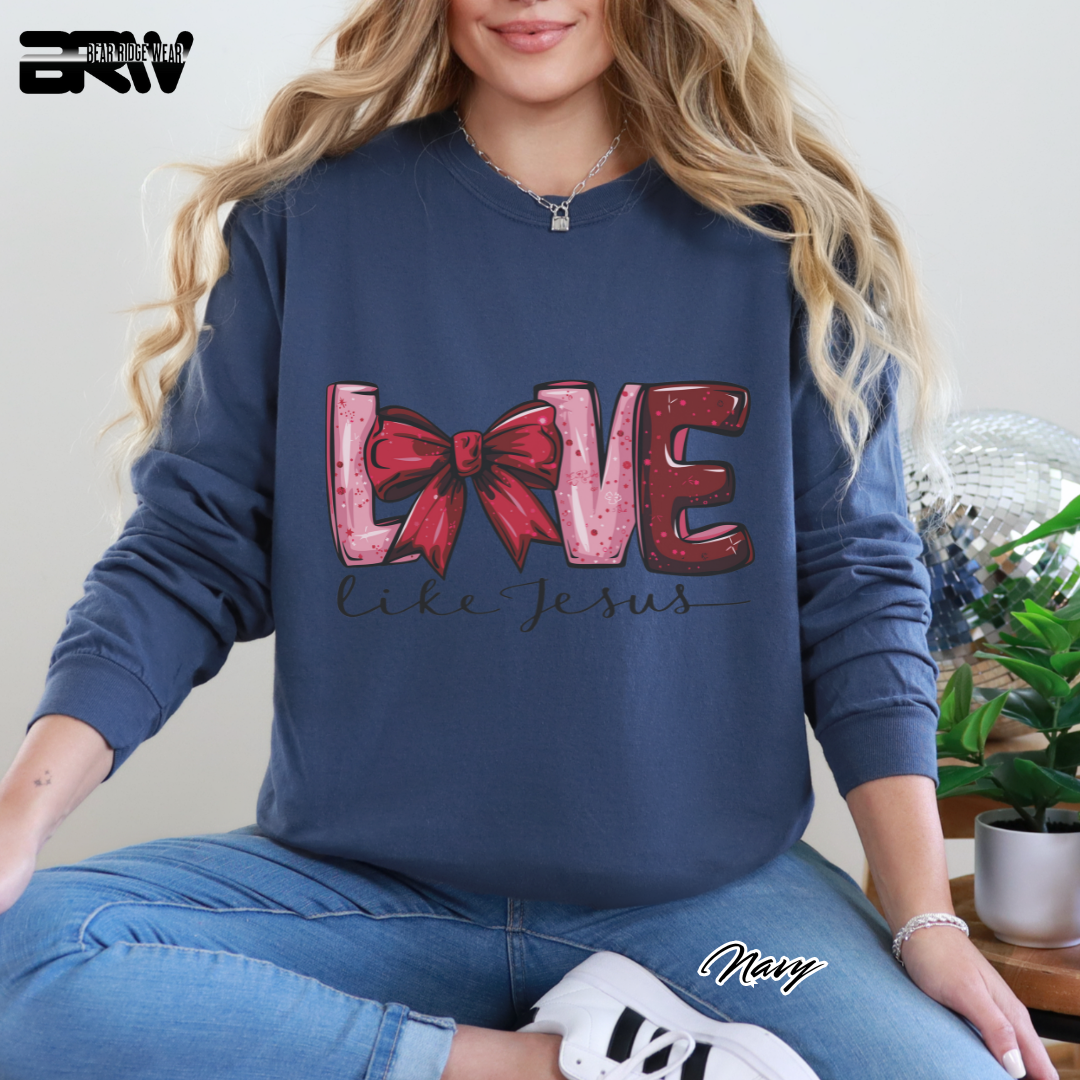 'Love Like Jesus' Long Sleeve Tee