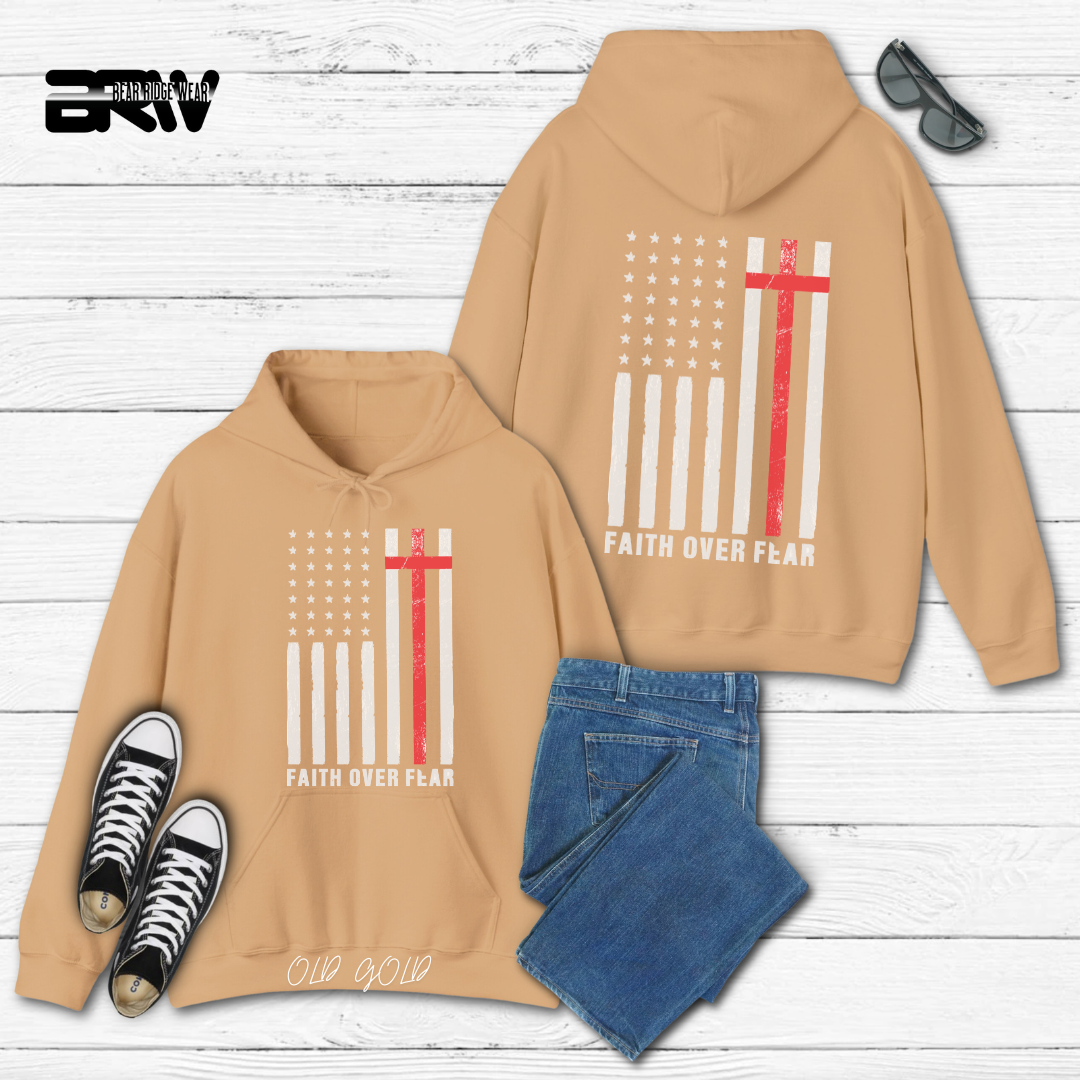 'Faith Over Fear' Faith Hoodie