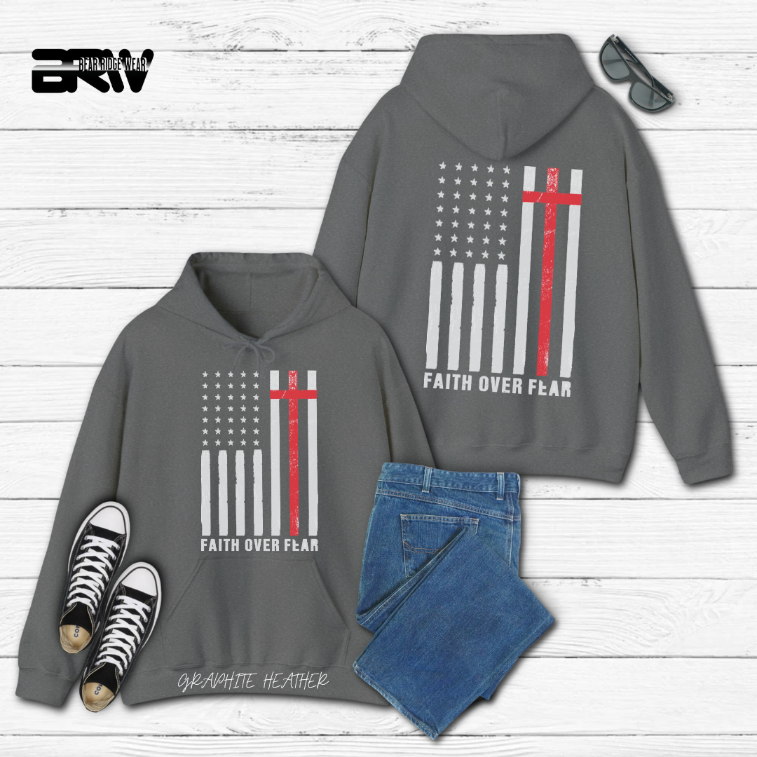'Faith Over Fear' Faith Hoodie