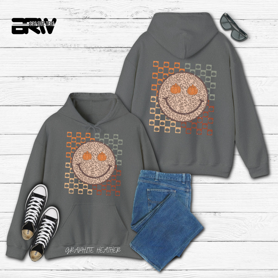 'Happy Face Pumpkin Eyes' Fall Hoodie