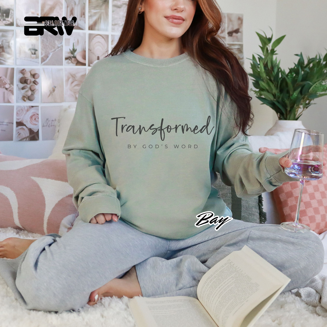 'Transformed by God's Word' Long-Sleeve Faith Tee