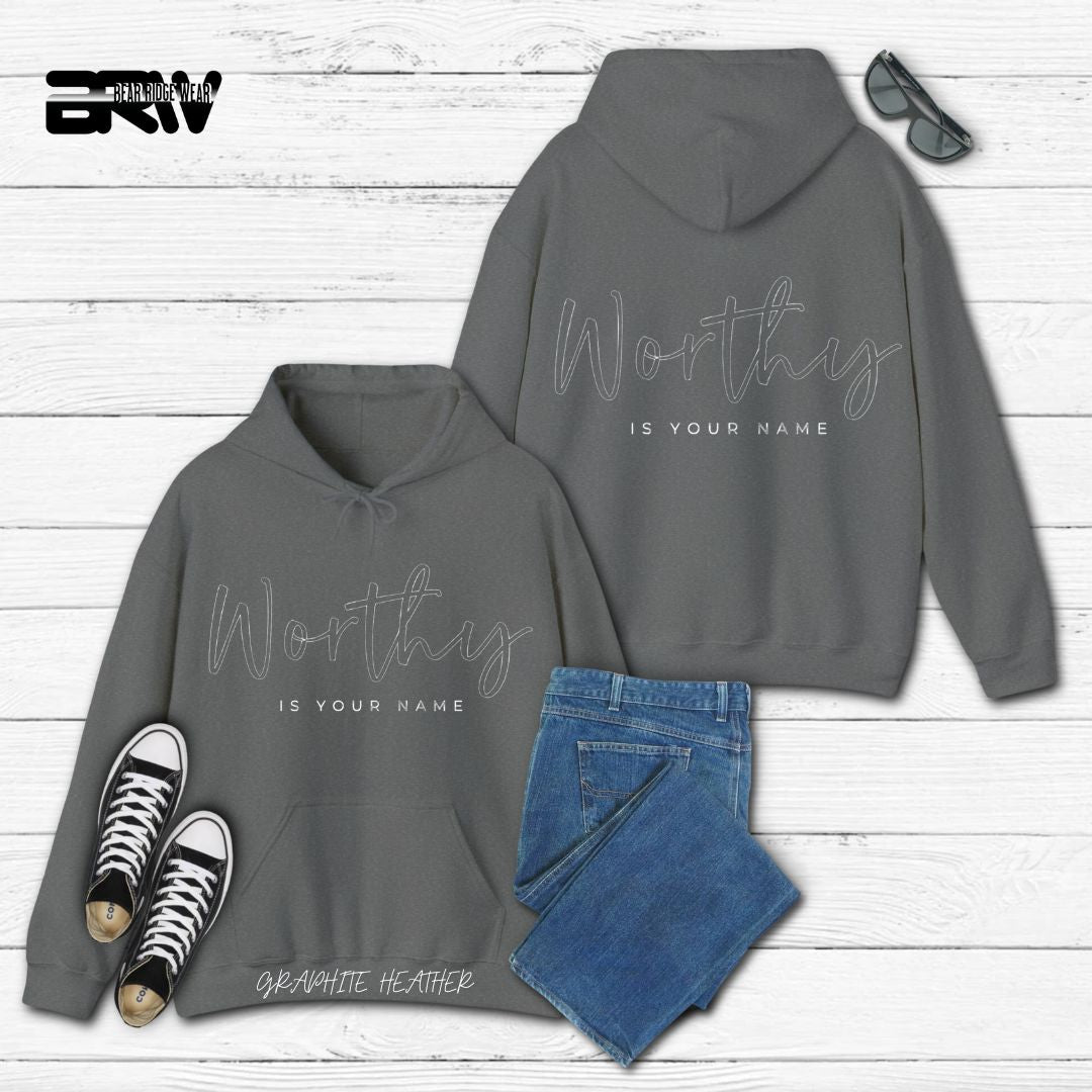 'Worthy Is Your Name'  Faith Hoodie