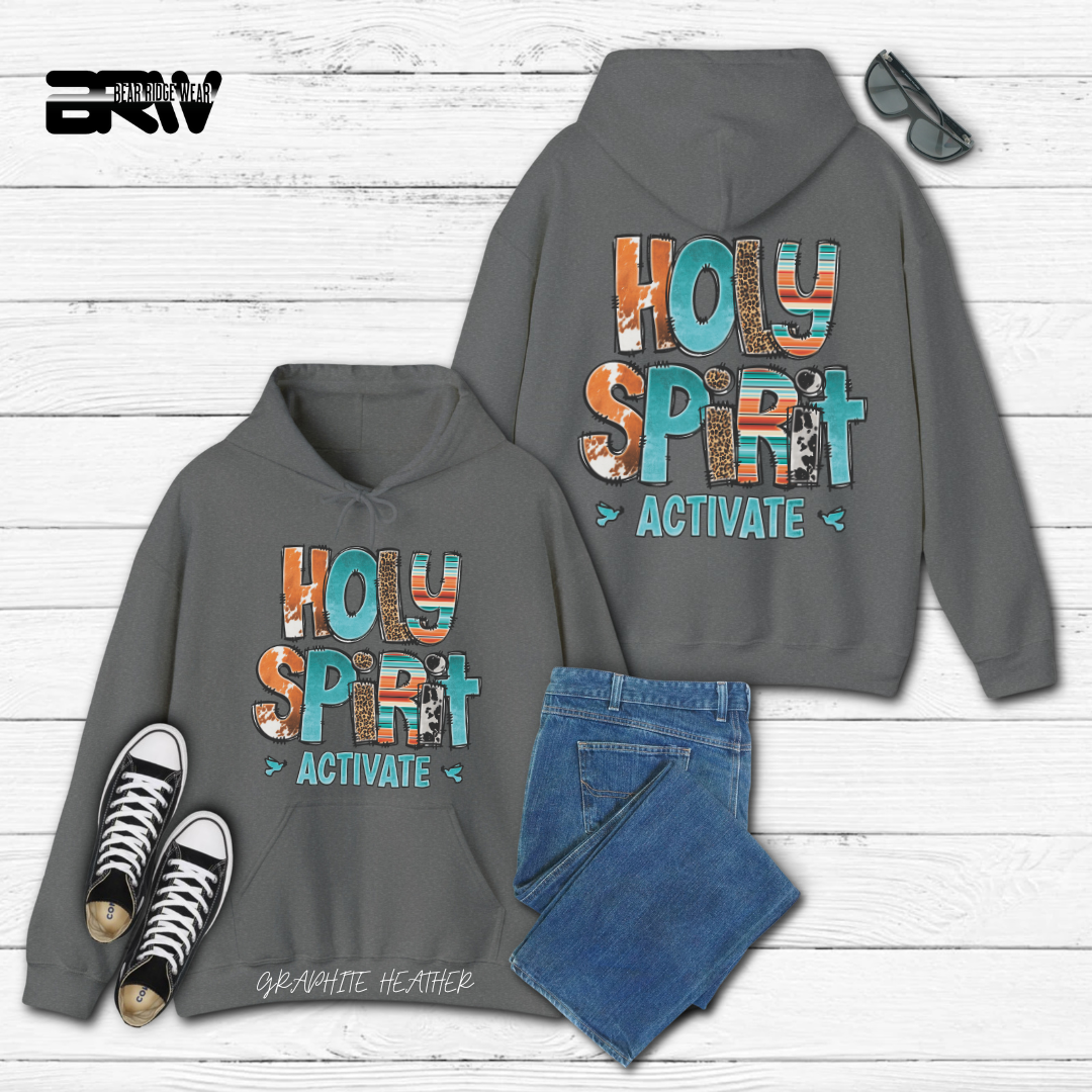 'Holy Spirit Activate' Faith Hoodie