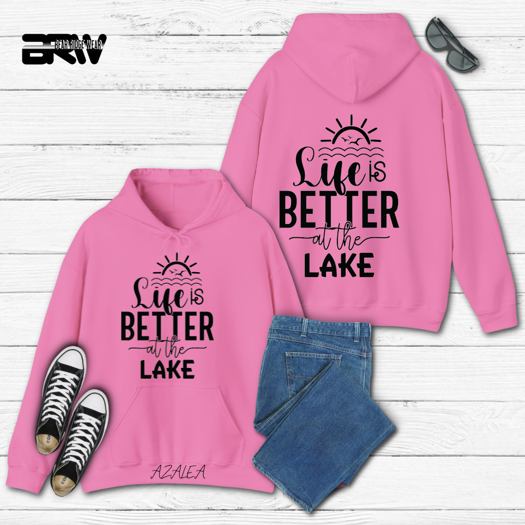 'Life is better at the lake' Hoodie