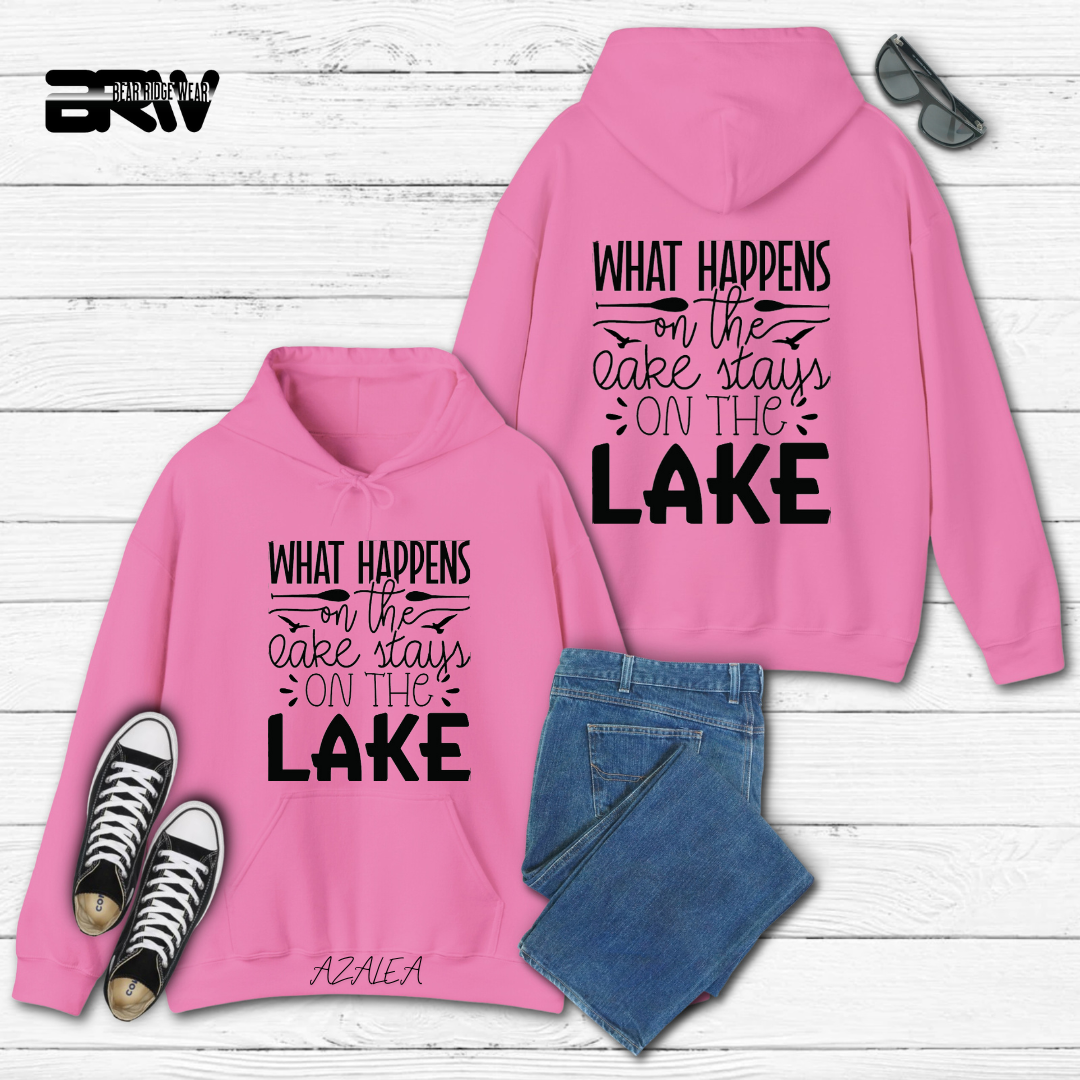 'What happens on the lake' Hoodie