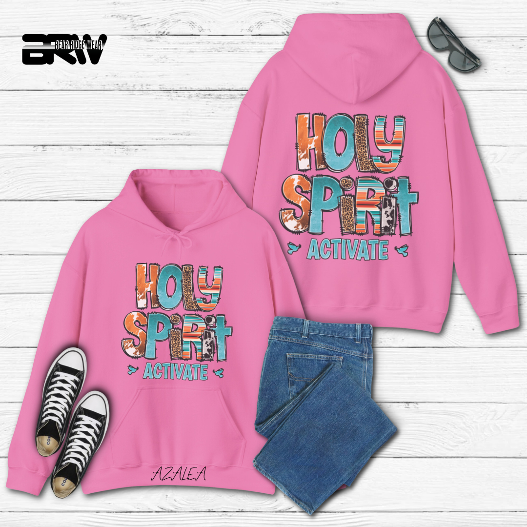 'Holy Spirit Activate' Faith Hoodie
