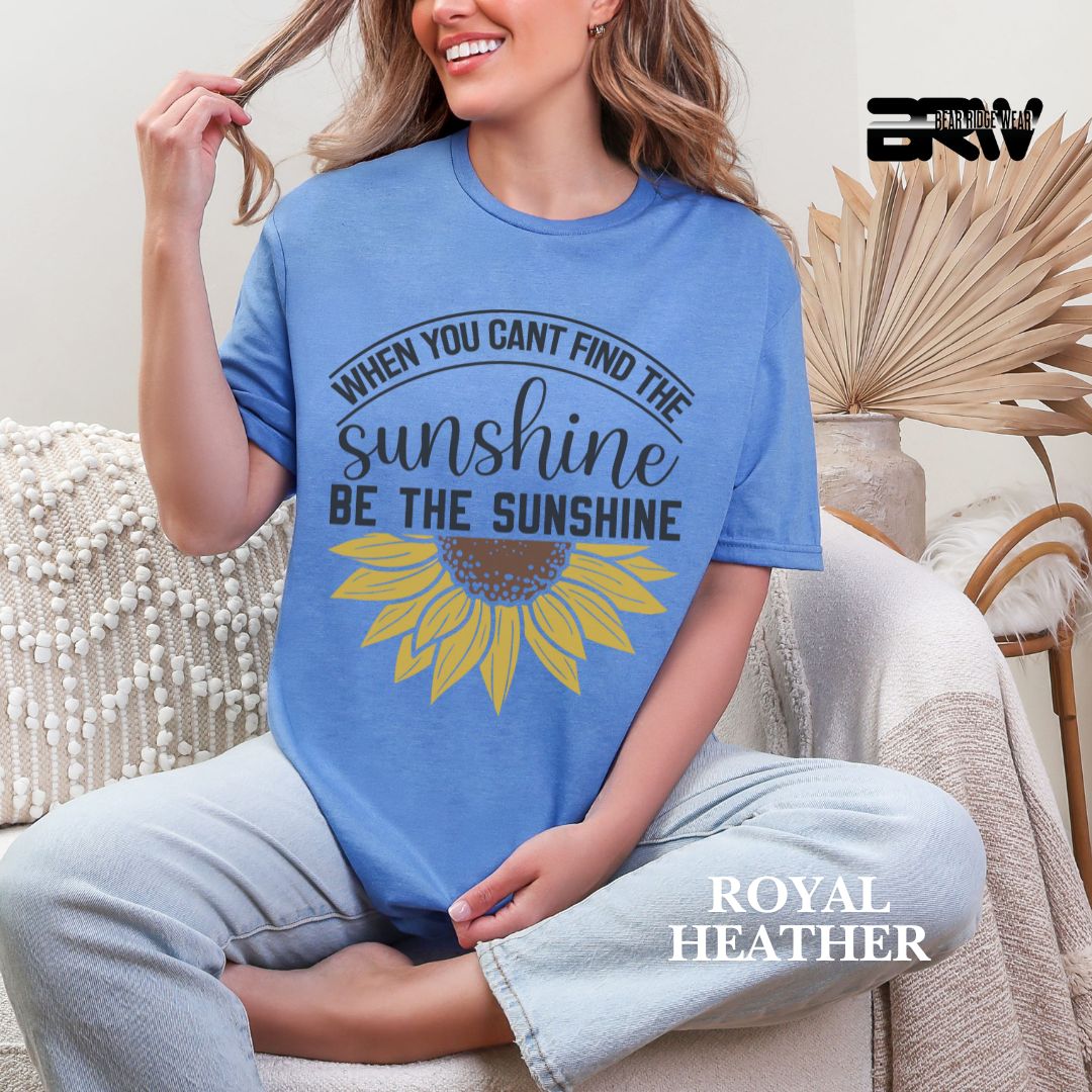 'When You Can't Find Sunshine' Summer Tee