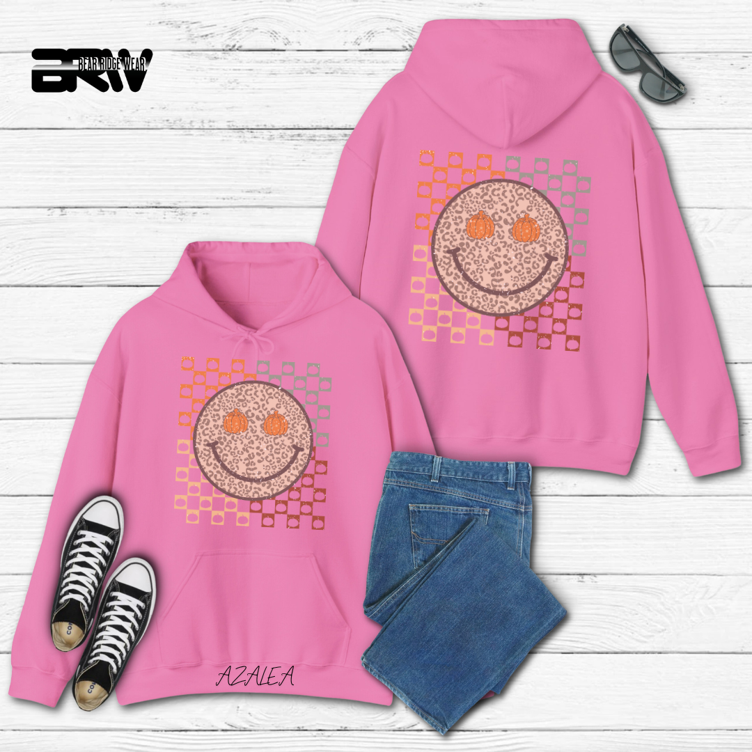 'Happy Face Pumpkin Eyes' Fall Hoodie