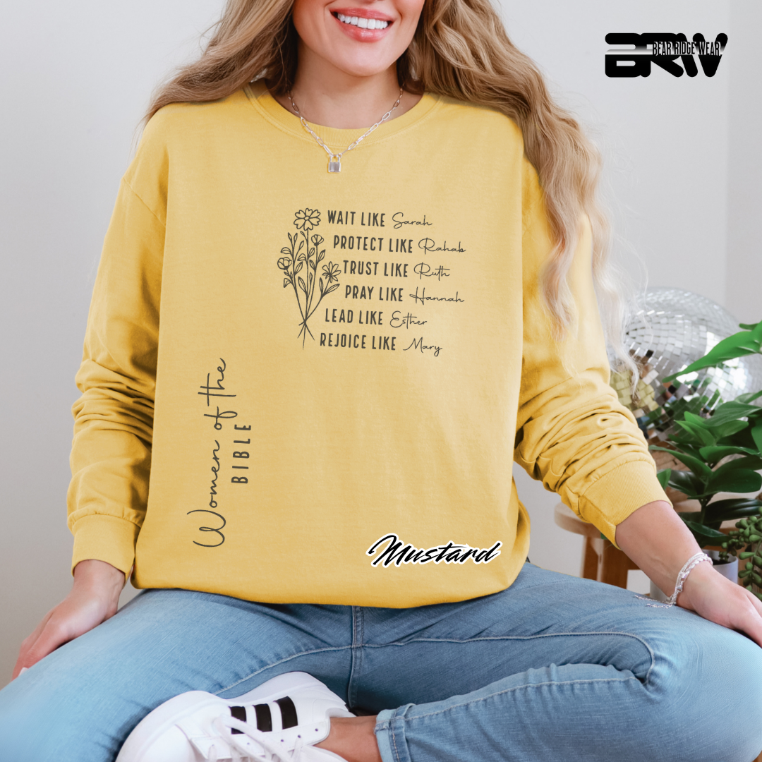 'Women of the Bible' Long-Sleeve Faith  Tee