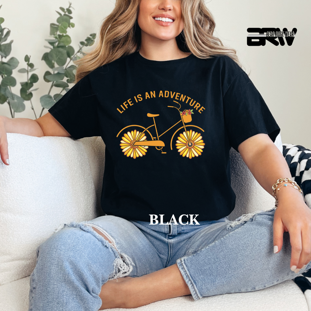 'Life is an adventure' Tee