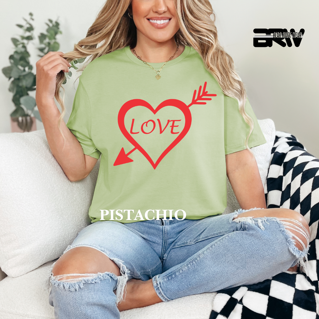 'Heart Pierced by an Arrow' Tee