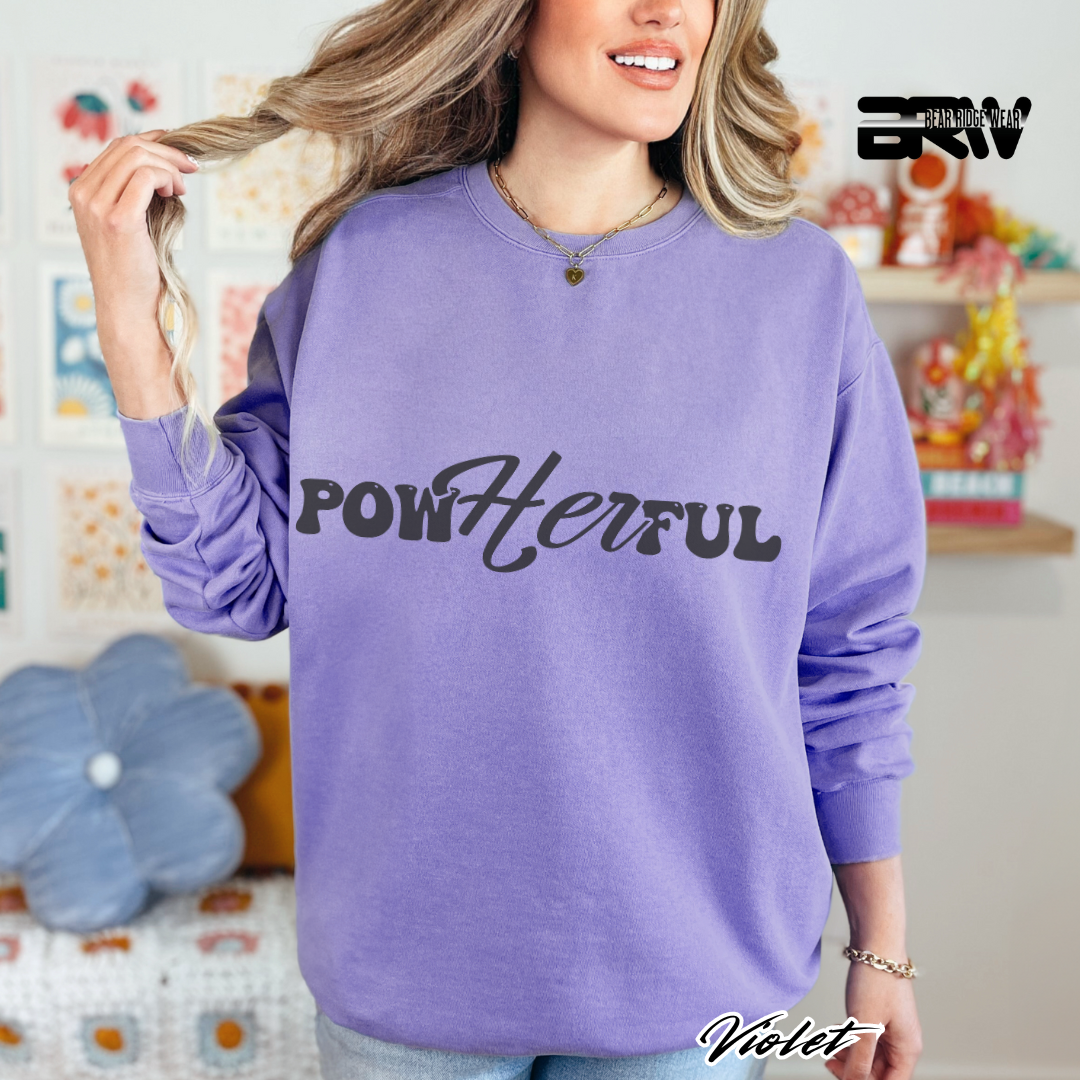 'Powherful' Long Sleeve Faith Tee