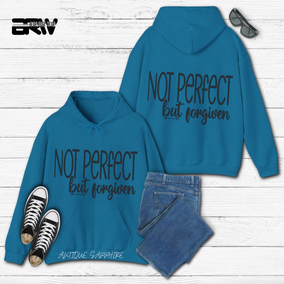 'Not Perfect But Forgiven'  Faith Hoodie