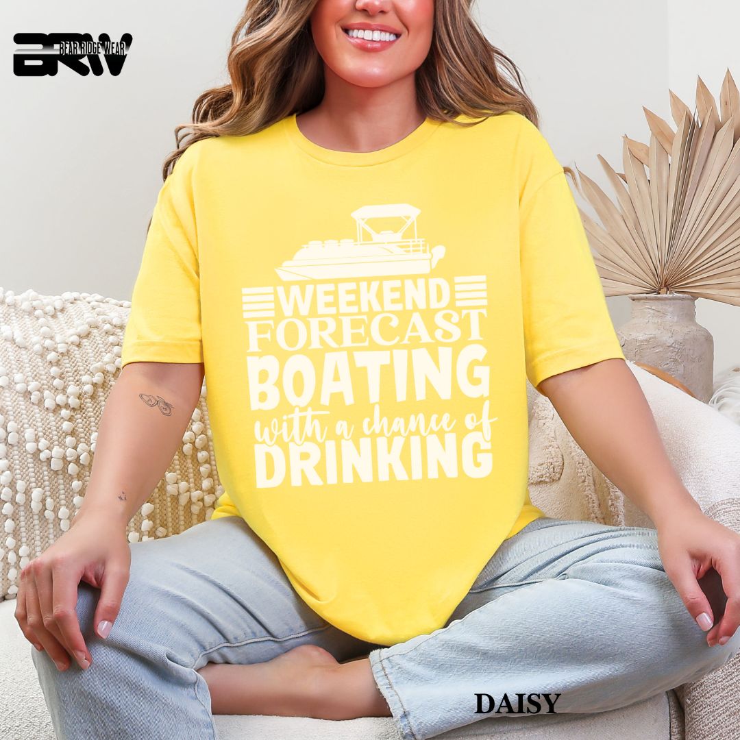 'Weather Forecast-Boating'  Summer Tee