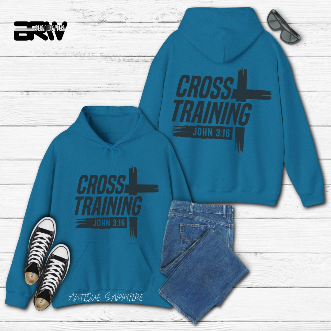 'Cross Training John 3:16' Faith Hoodie