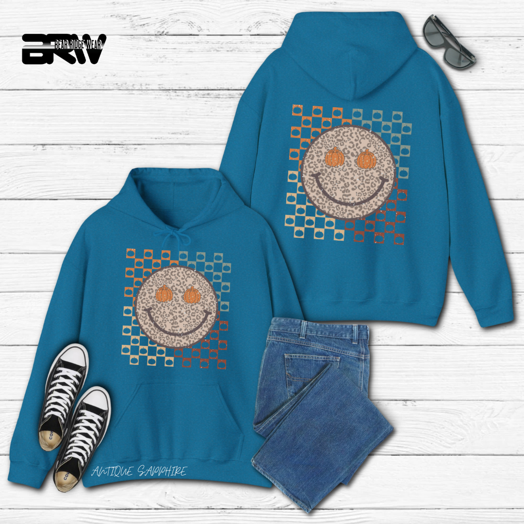 'Happy Face Pumpkin Eyes' Fall Hoodie