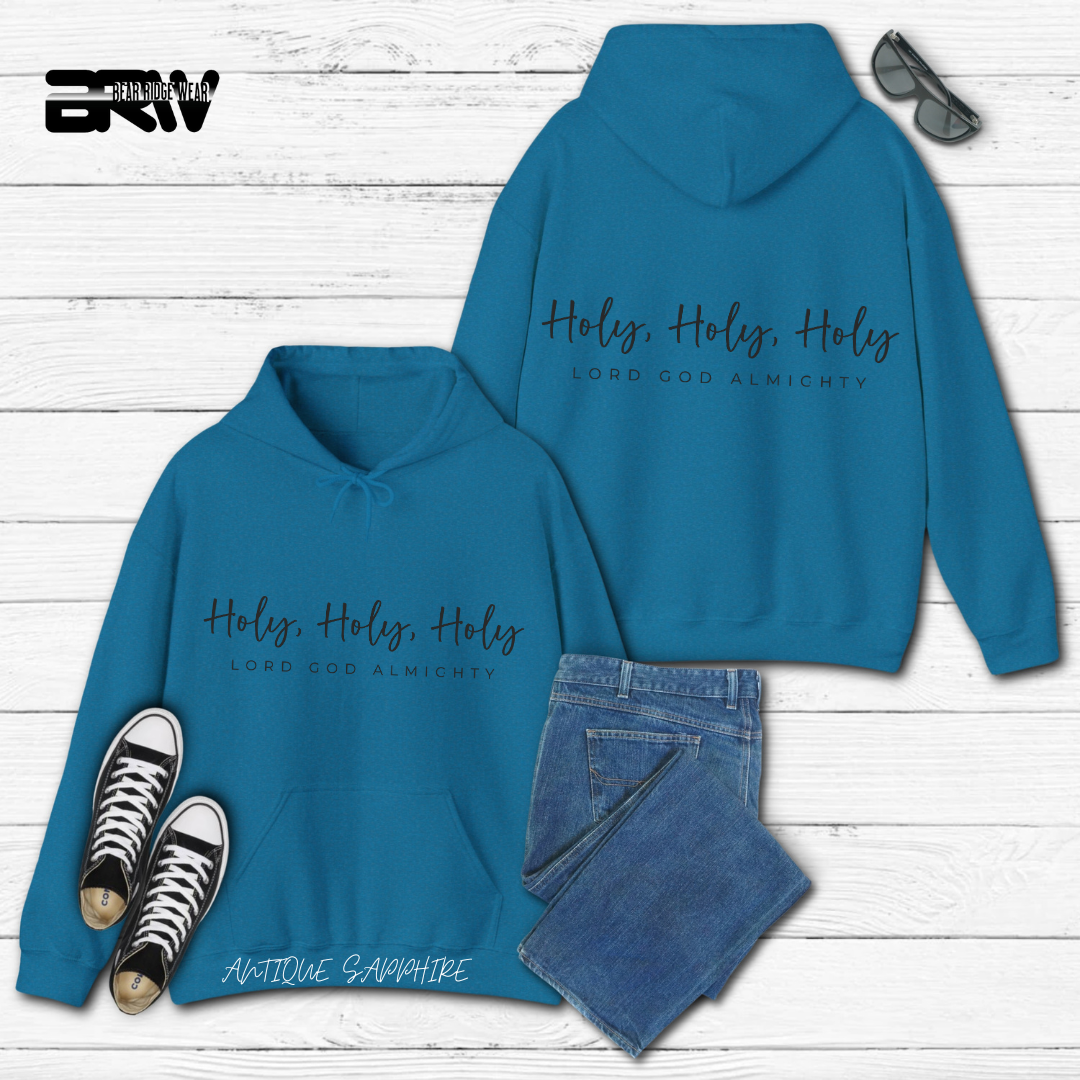 'Holy, Holy, Holy Lord God Almighty' Faith Hoodie