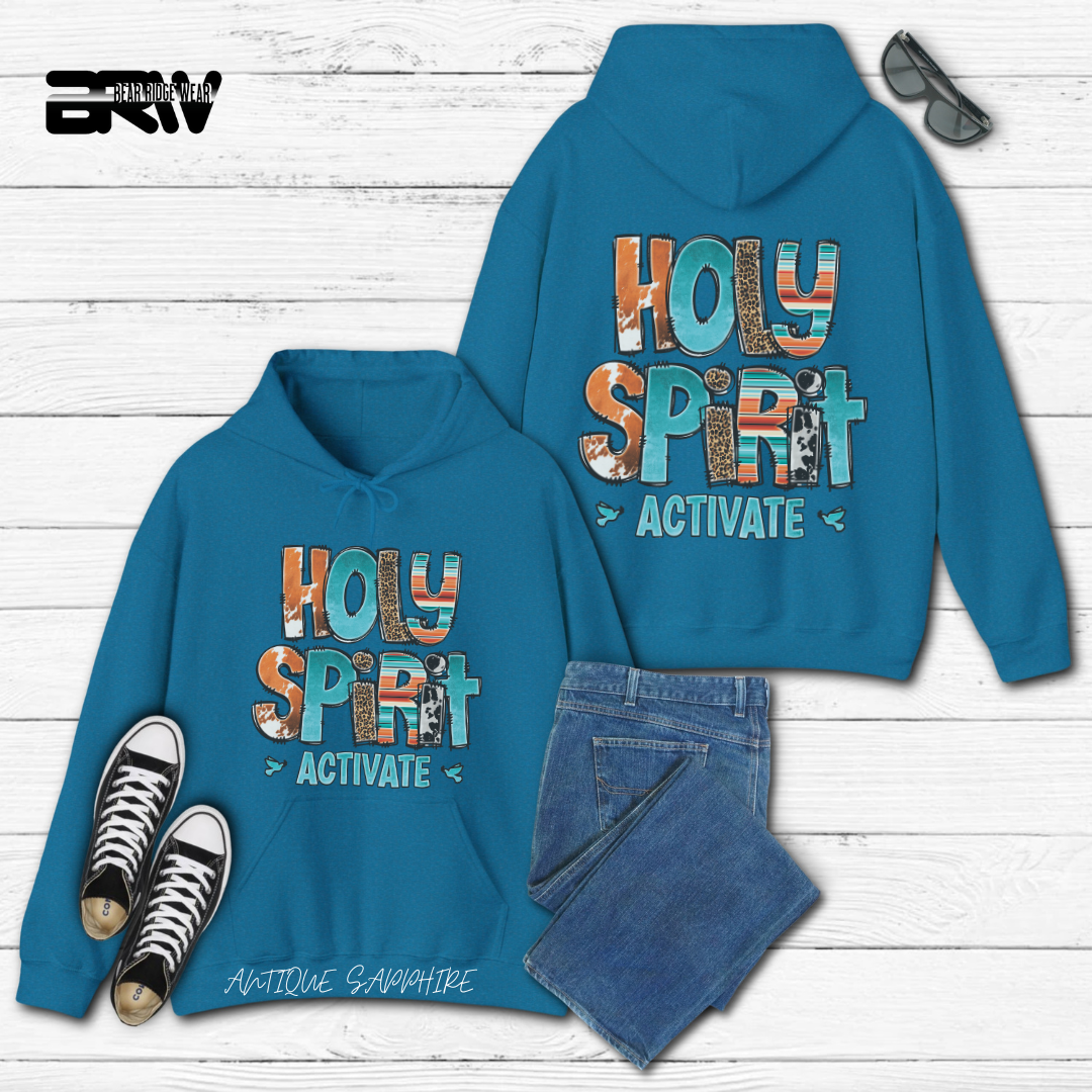 'Holy Spirit Activate' Faith Hoodie