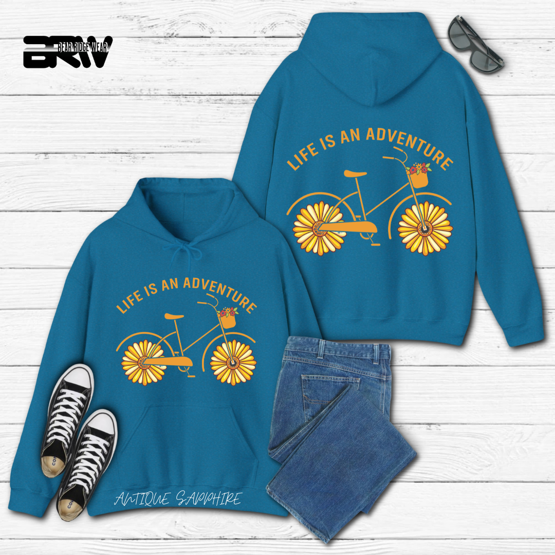 'Life is an adventure' Hoodie
