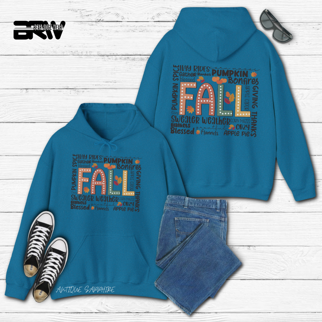 'Fall Hay Rides etc' Fall Hoodie