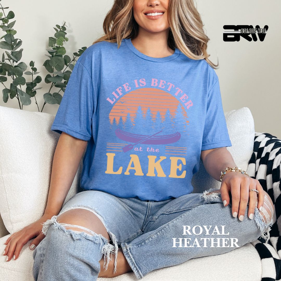 'Life Is Better At The Lake' 2 Summer Tee