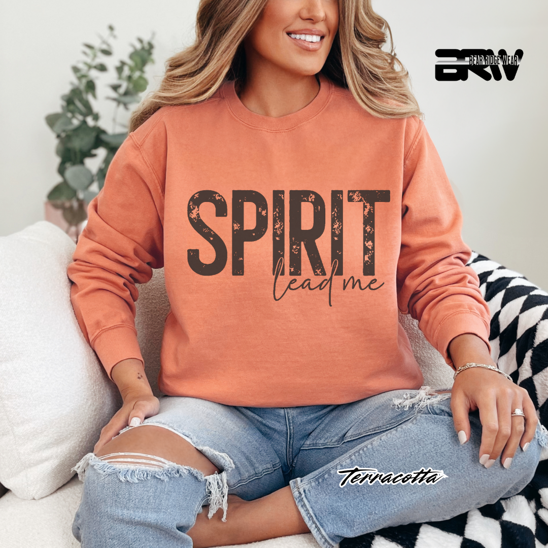 'Spirit Lead Me' Long-Sleeve Faith Tee