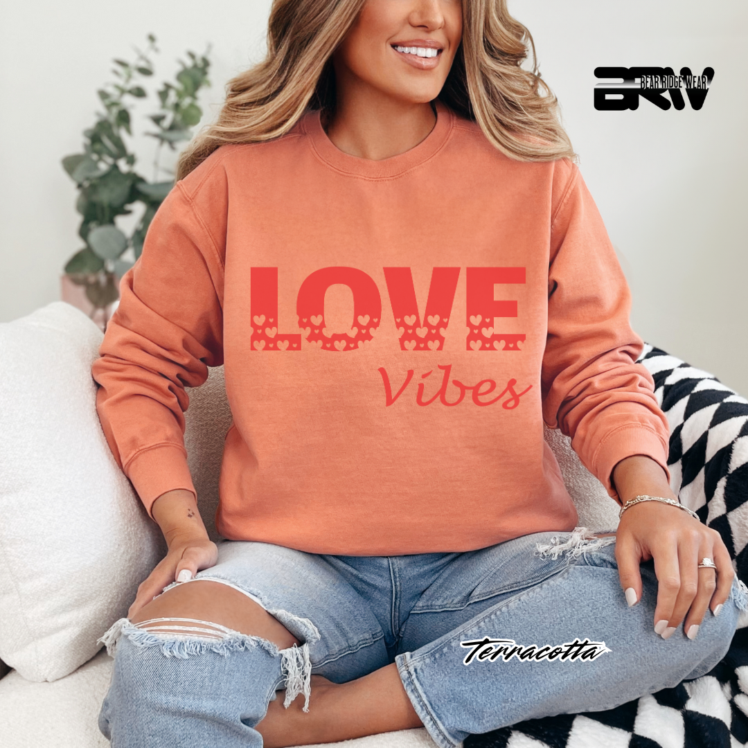 'Love Vibes' Long-Sleeve Tee