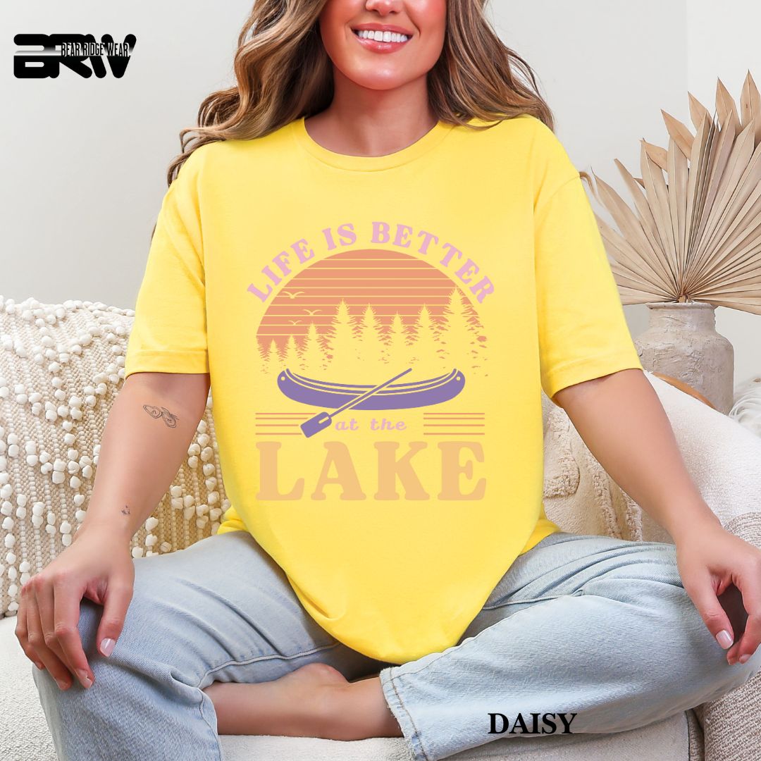 'Life Is Better At The Lake '  Summer Tee
