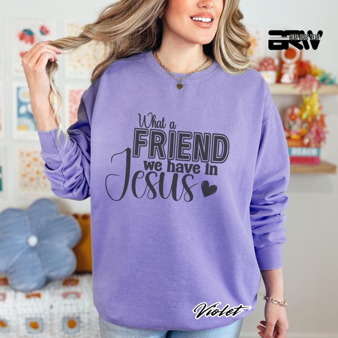 'What A Friend We Have In Jesus' Long-Sleeve Faith Tee