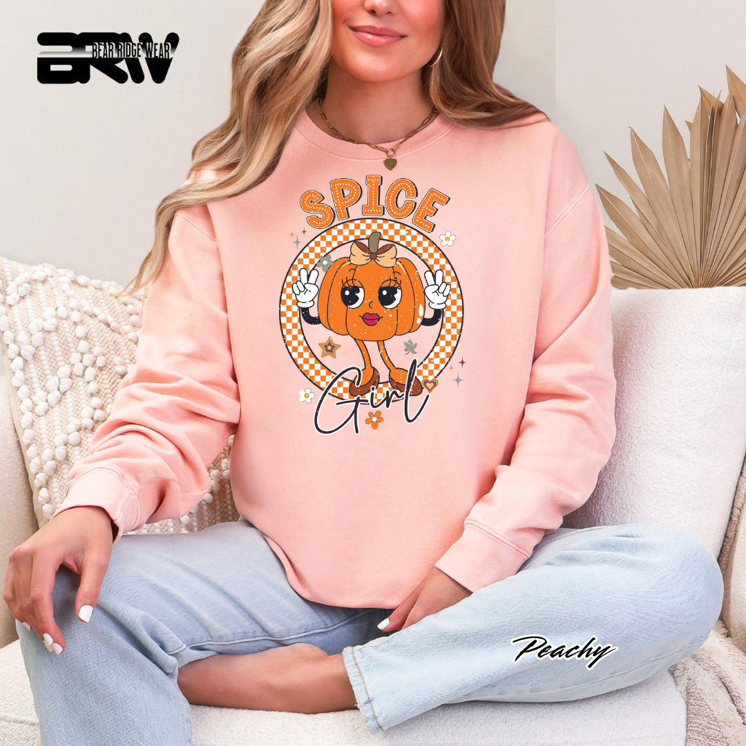 'Spice Girl' Fall Crewneck Sweatshirt