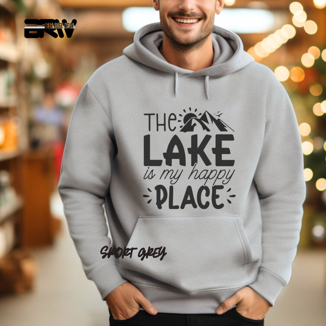 'The Lake is My Happy Place' Hoodie