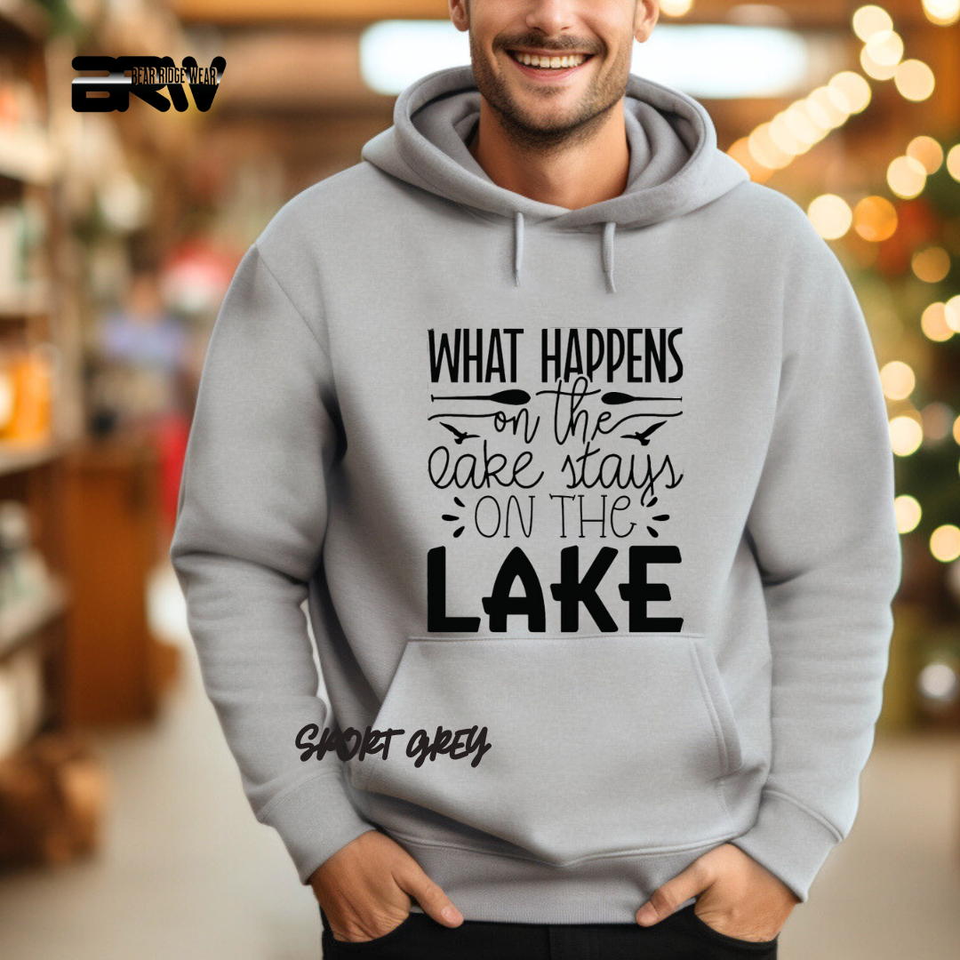'What Happens on the Lake Stays on the Lake' Hoodie