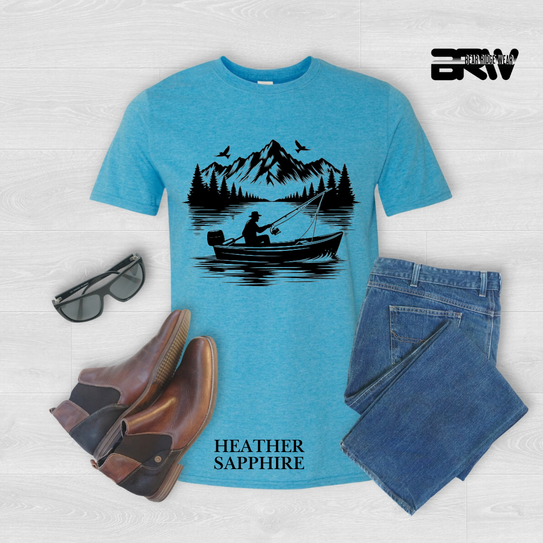 "Boat In the Lake" Tee