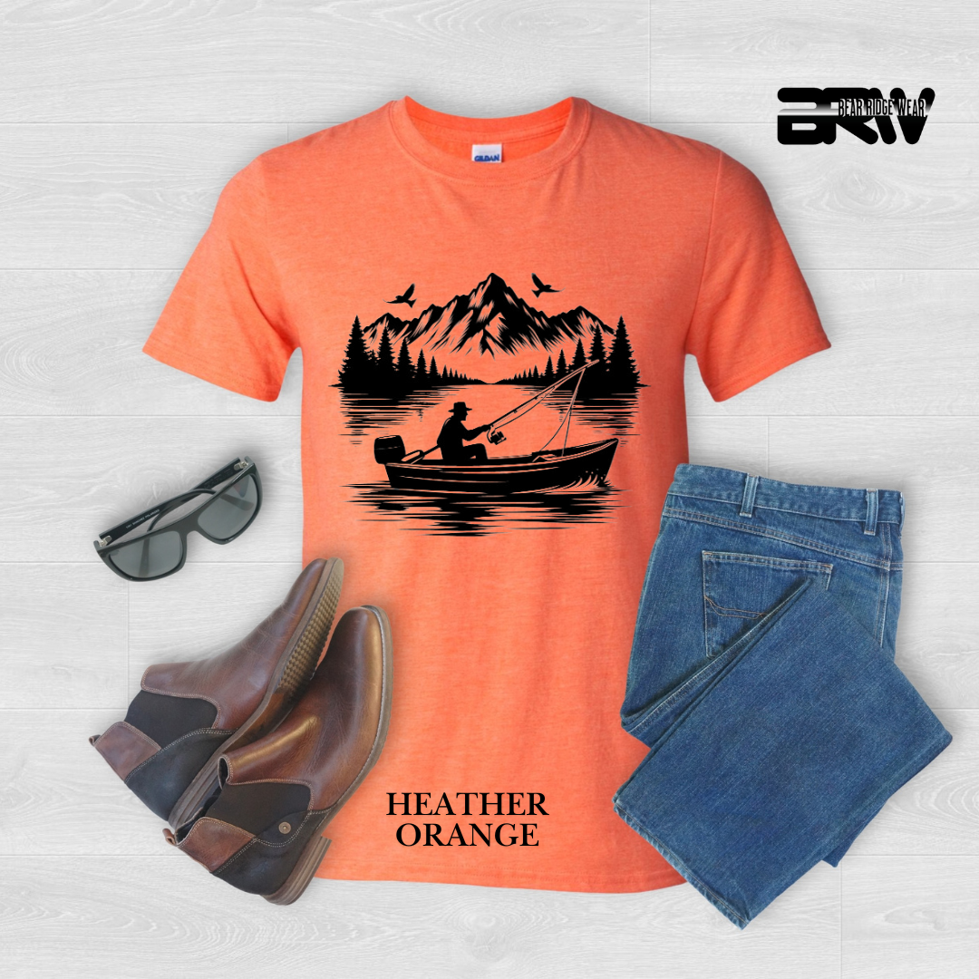 "Boat in the Lake" Tee