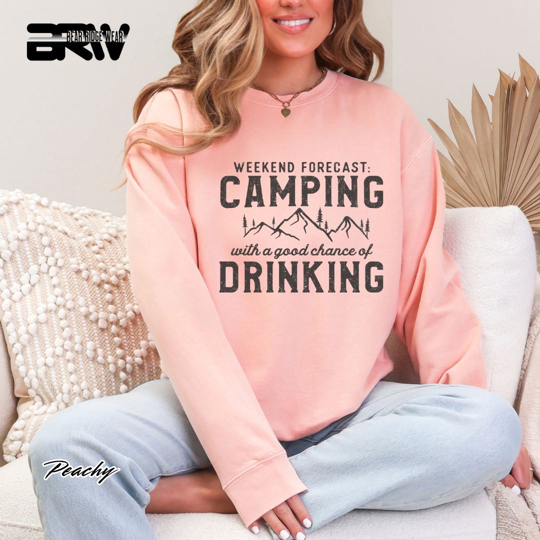 'Weekend Forecast' Summer Crewneck Sweatshirt