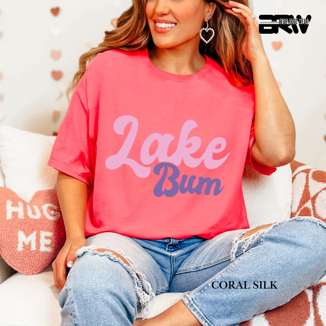 'Lake Bum'  Summer Tee