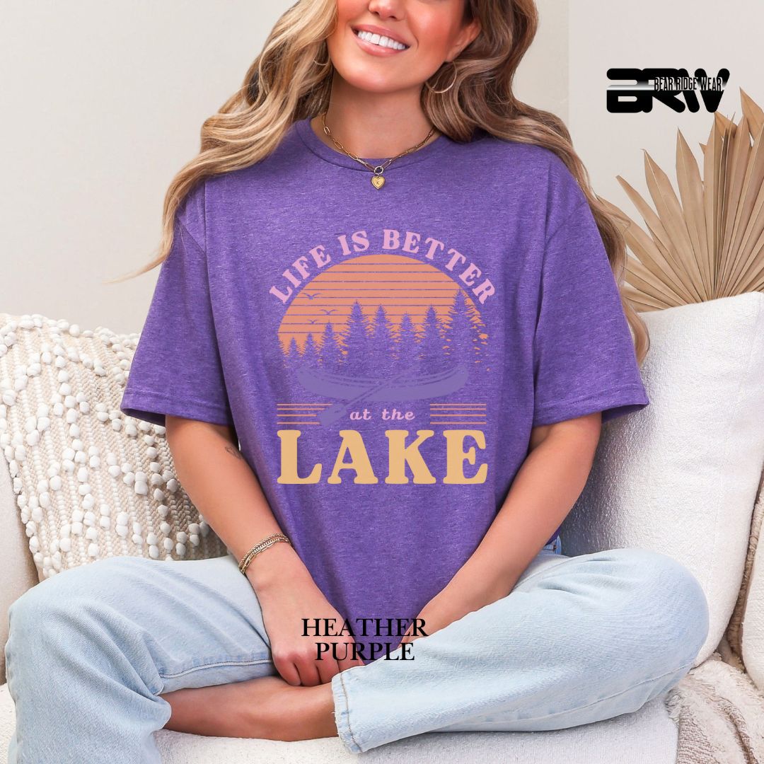 'Life Is Better At The Lake' 2 Summer Tee