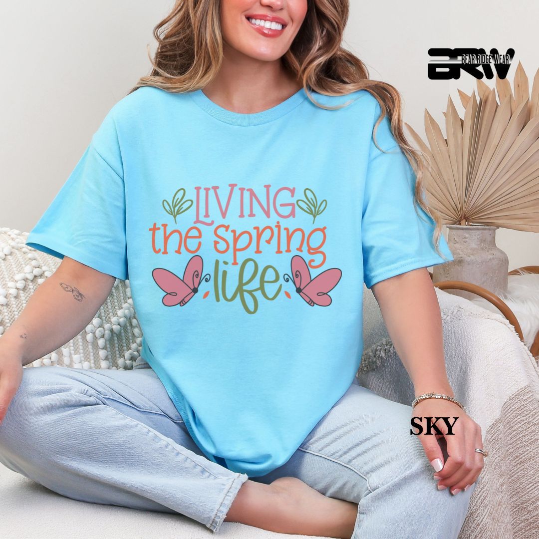 'Living The Spring Life' Spring Tee 3