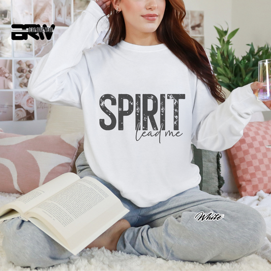 'Spirit Lead Me' Long-sleeved Faith Tee