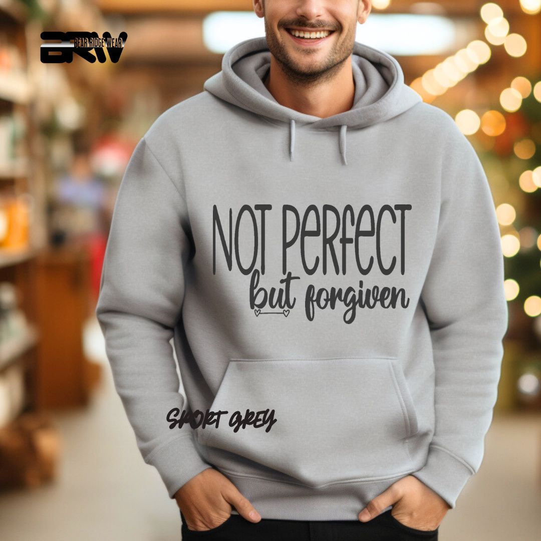 'Not Perfect But Forgiven' Faith Hoodie