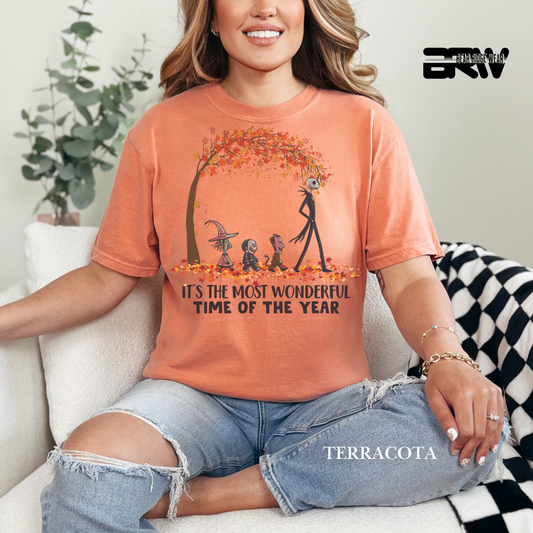 'Its The Most Wonderful Time' Fall Tee