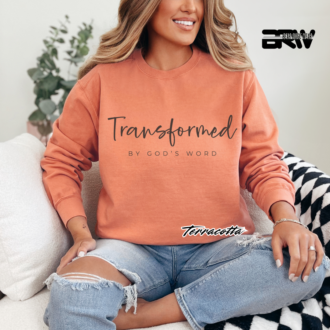 'Transformed by God's Word' Long-Sleeve Faith Tee