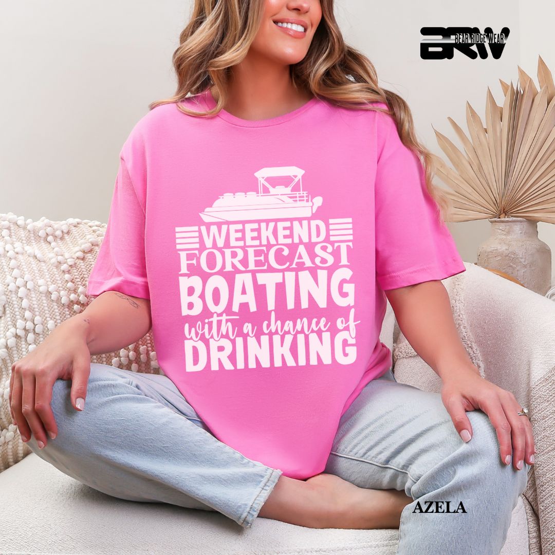 'Weather Forecast-Boating'  Summer Tee