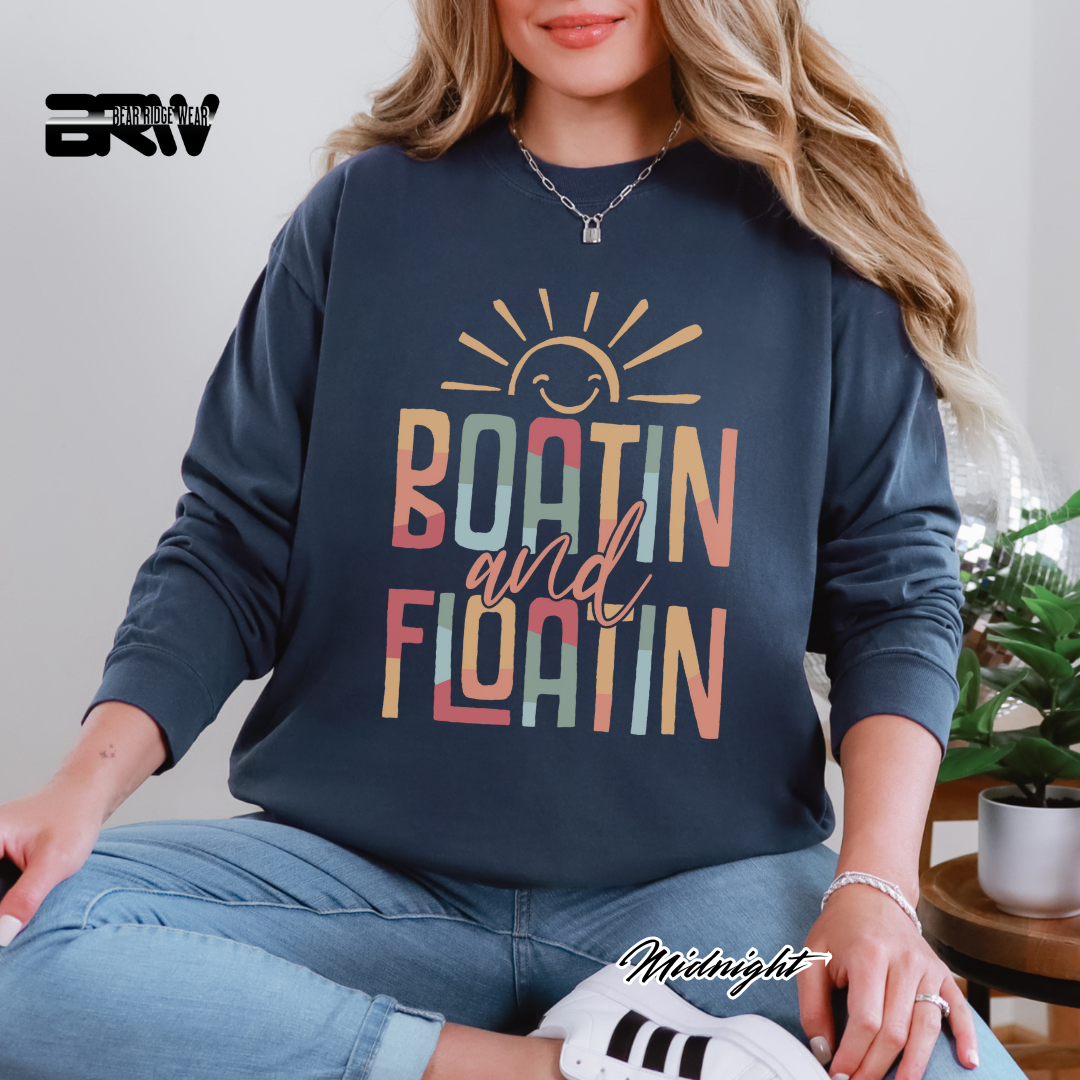 'Boat In and Float In' Long Sleeve Tee