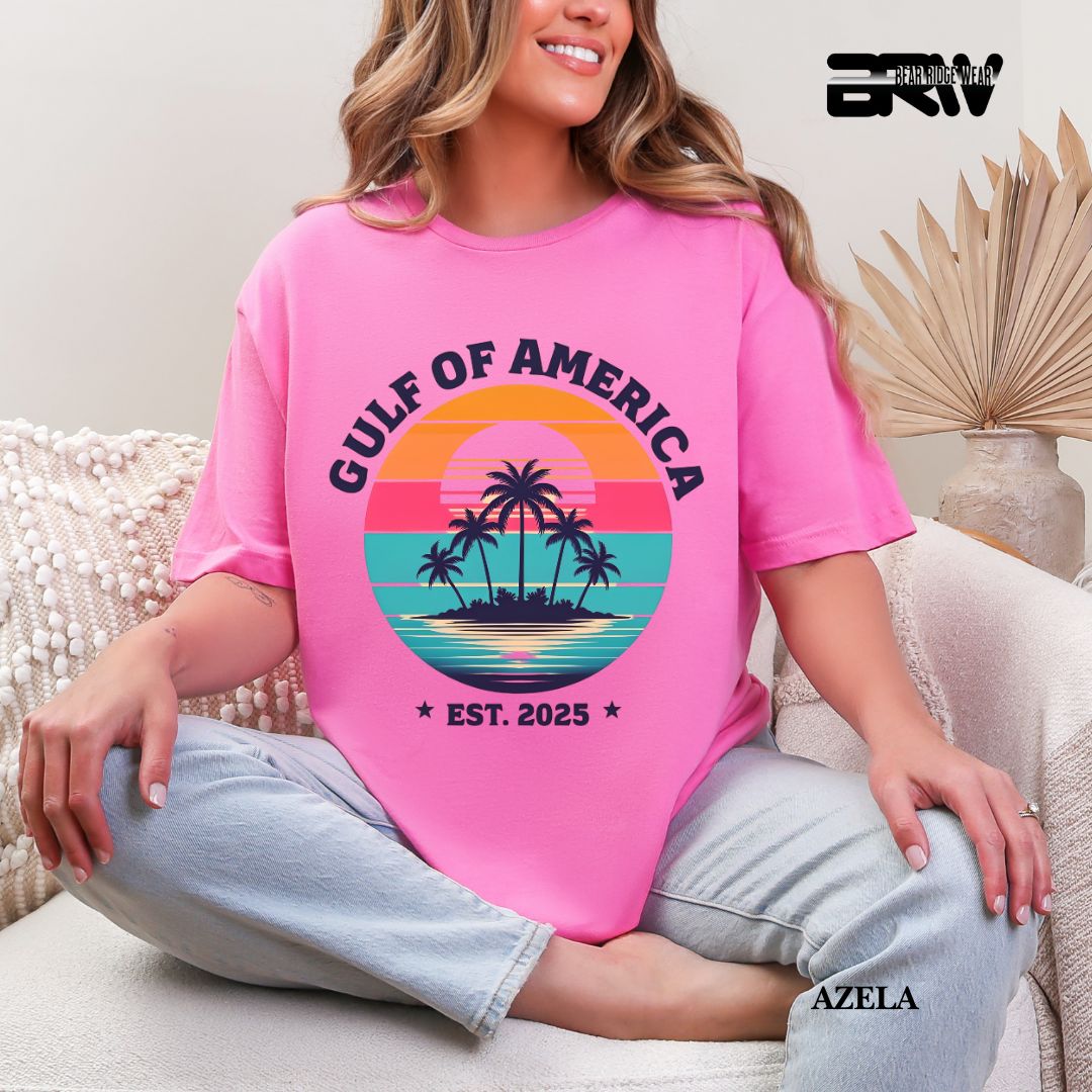 'Gulf Of America-Est. 2025'  Summer Tee