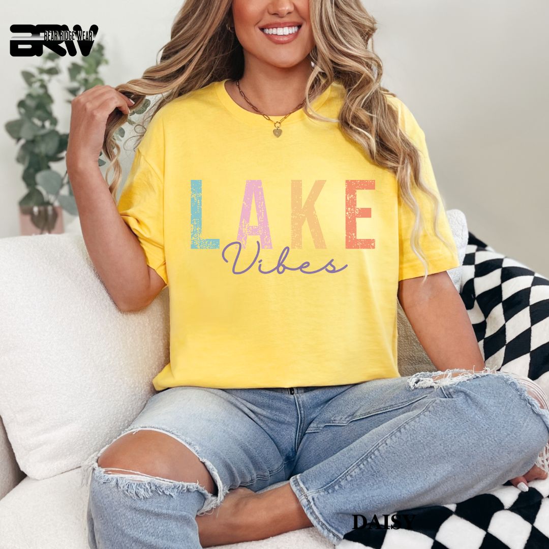 'Lake Vibes'  Summer Tee