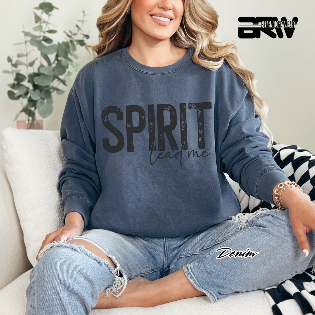 'Spirit Lead Me' Faith Crewneck Sweatshirt