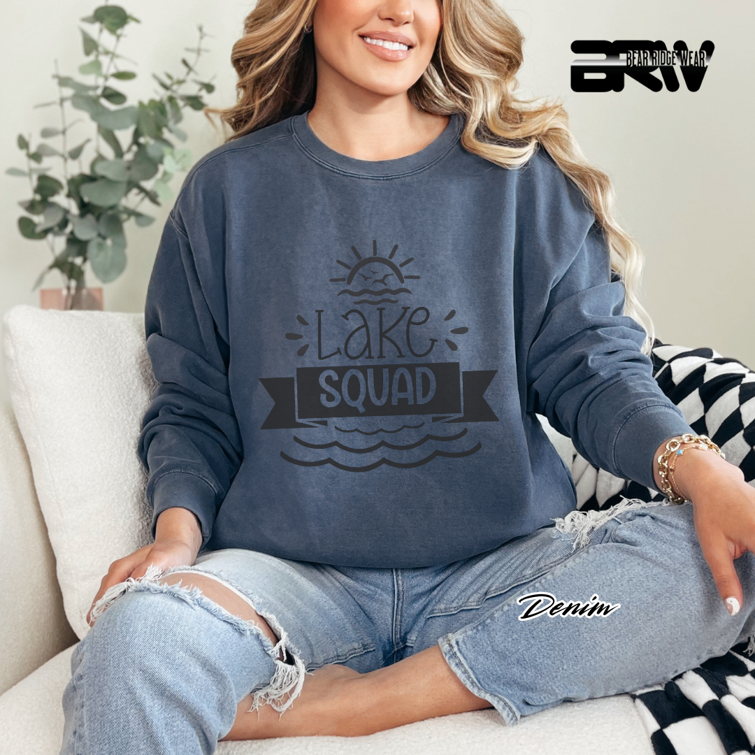 'Lake Squad' Crewneck Sweatshirt
