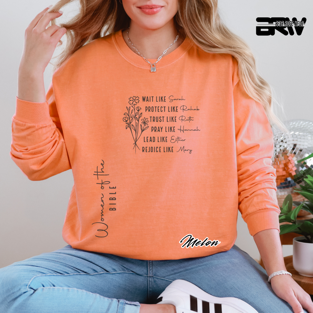 'Women of the Bible' Long-Sleeve Faith  Tee
