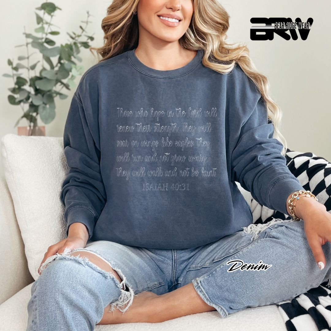 'Get Your Hope Up Back' Faith Long Sleeve Tee